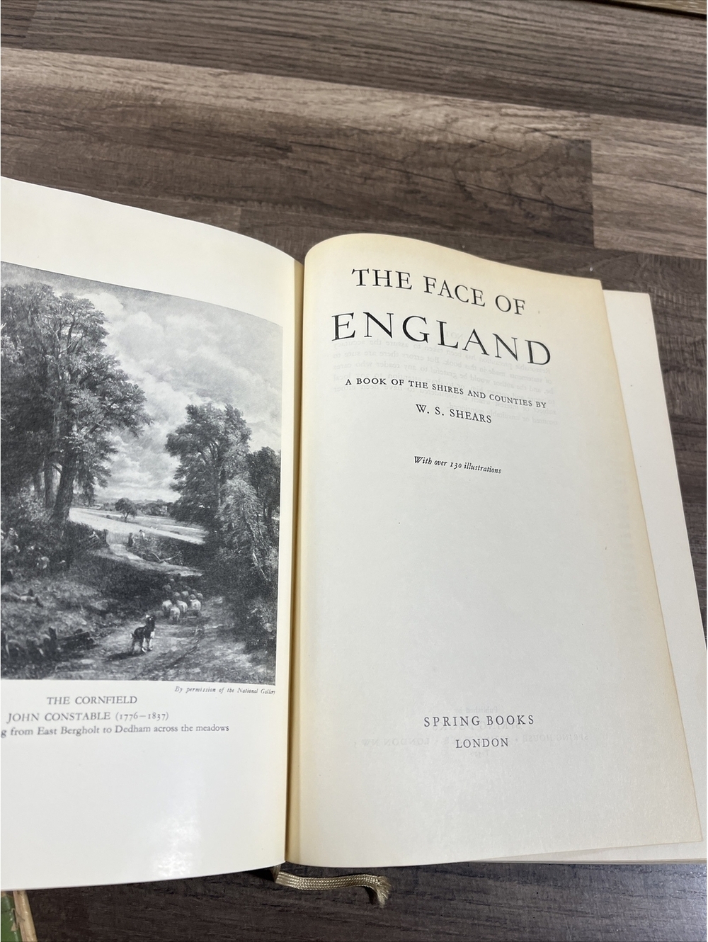 The Face Of England: A Book of The Shires & Counties by W. S. Shears Book